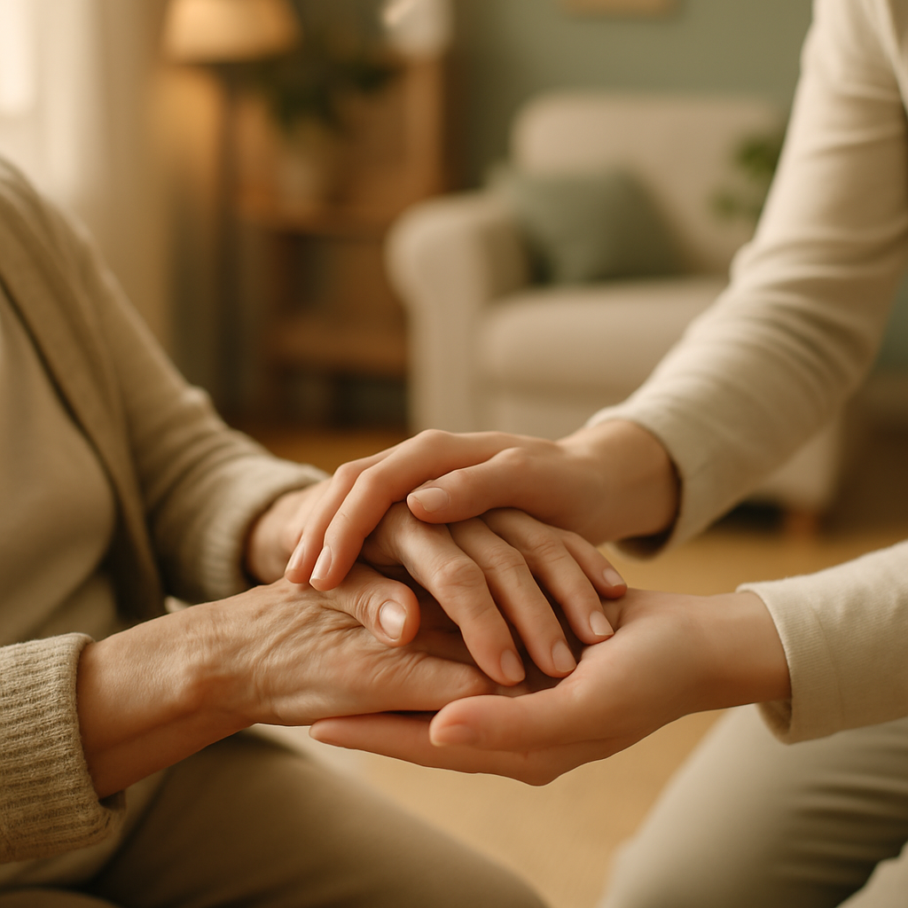 Caring for a senior